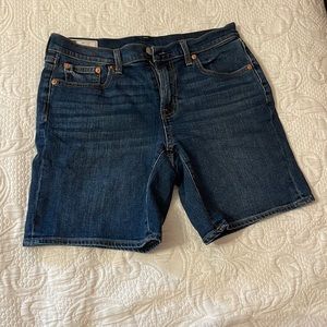 Gap, short jean shorts. 27 waist